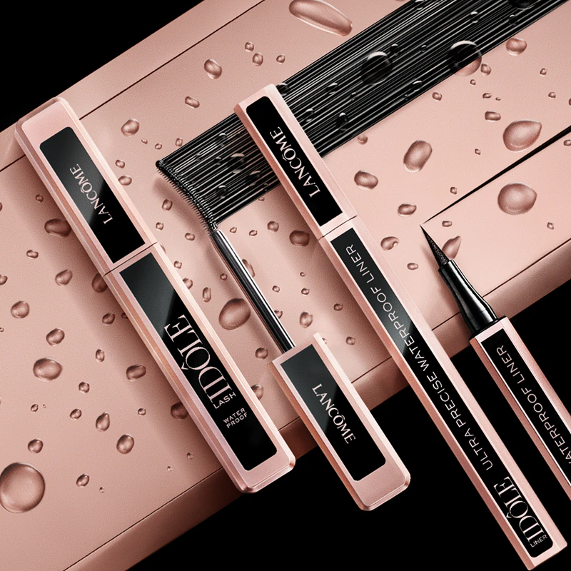 Máscara para cílios à prova d'água Lancôme Lash Idôle que curva e separa os cílios.