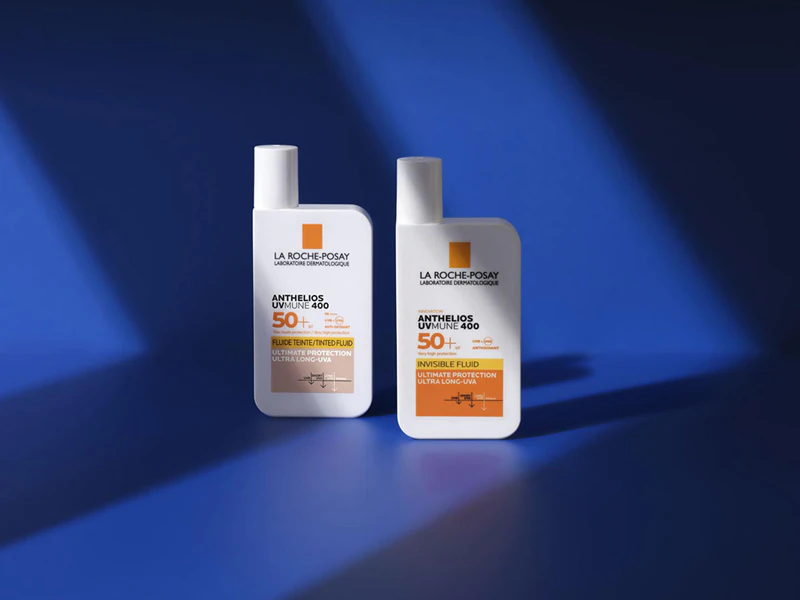 La Roche-Posay Anthelios UVMUNE 400 Getöntes Schutz-Gesichtsfluid LSF 50+