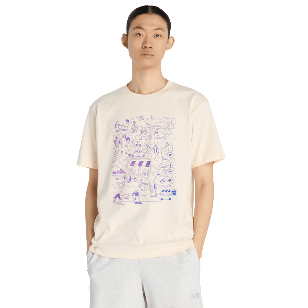 New Balance Athletics Culture Mural T-shirt
