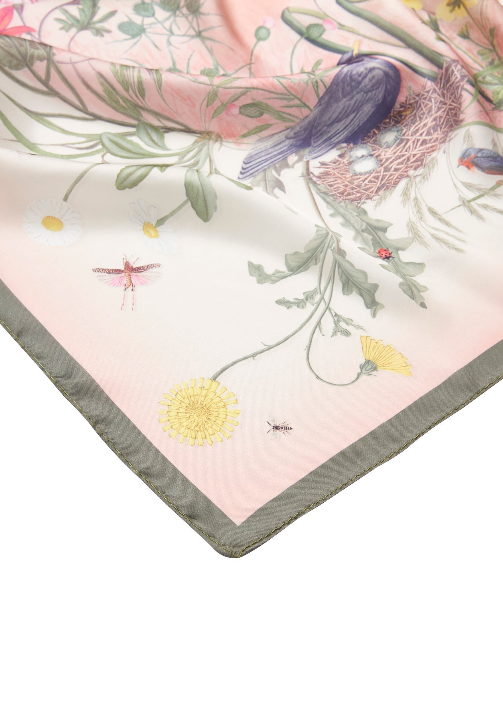 FABLE ENGLAND HIGH TEA AVORY NARRATIVE SQUARE - Foulard - crema verde