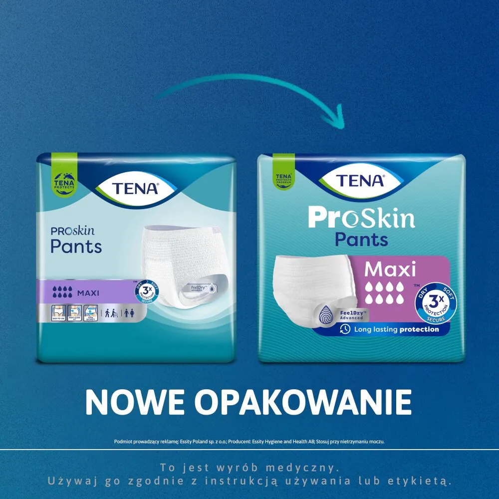 Tena Pants ProSkin Maxi Majtki chłonne, Rozmiar L