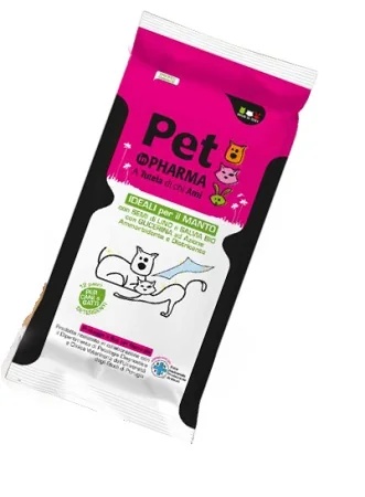 PET IN PHARMA Toallitas suavizantes y desenredantes Pet In Pharma (paquete de 12)