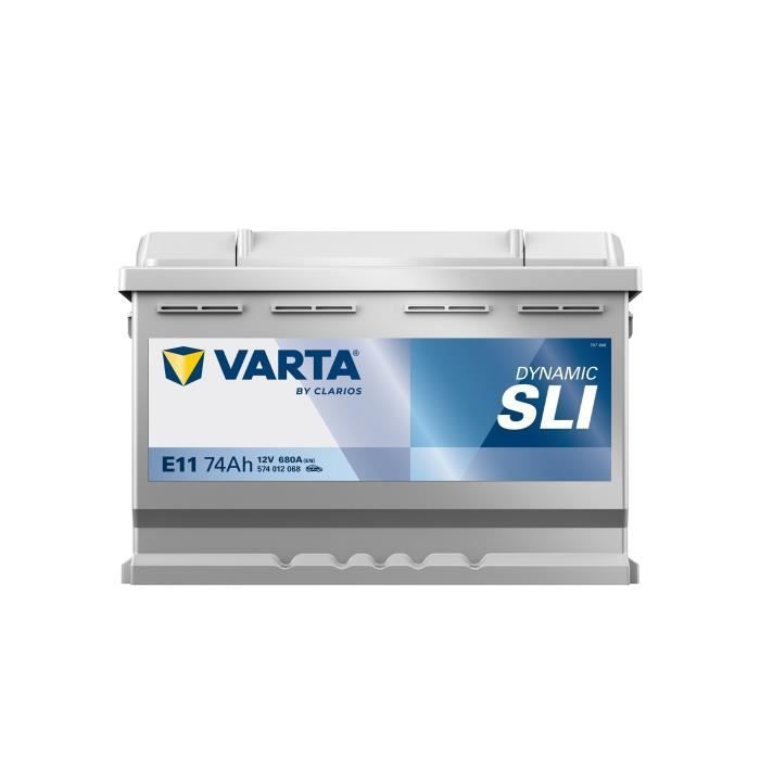 VARTA E11 Autobatterie (+ rechts) 12V 74AH 680A