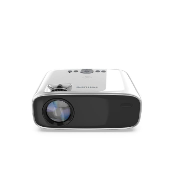 Proyector de vídeo PHILIPS Neopix Easy 2 Npx442 blanco - HD 1280 x 720 - 100 lúmenes - VGA, HDMI, vídeo compuesto