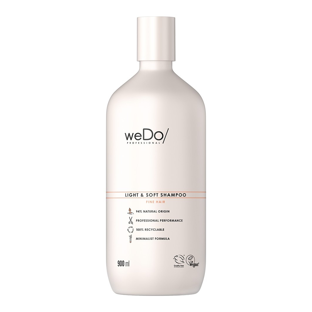 WEDO/ PROFESSIONAL Haarschampoo, lichte en milde shampoo – 900 ml