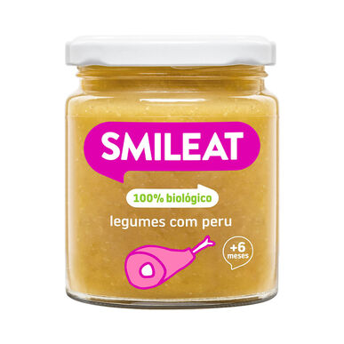Smileat ekologiškas kalakutienos ir daržovių indelis kūdikiams, 6 mėn., 230 g