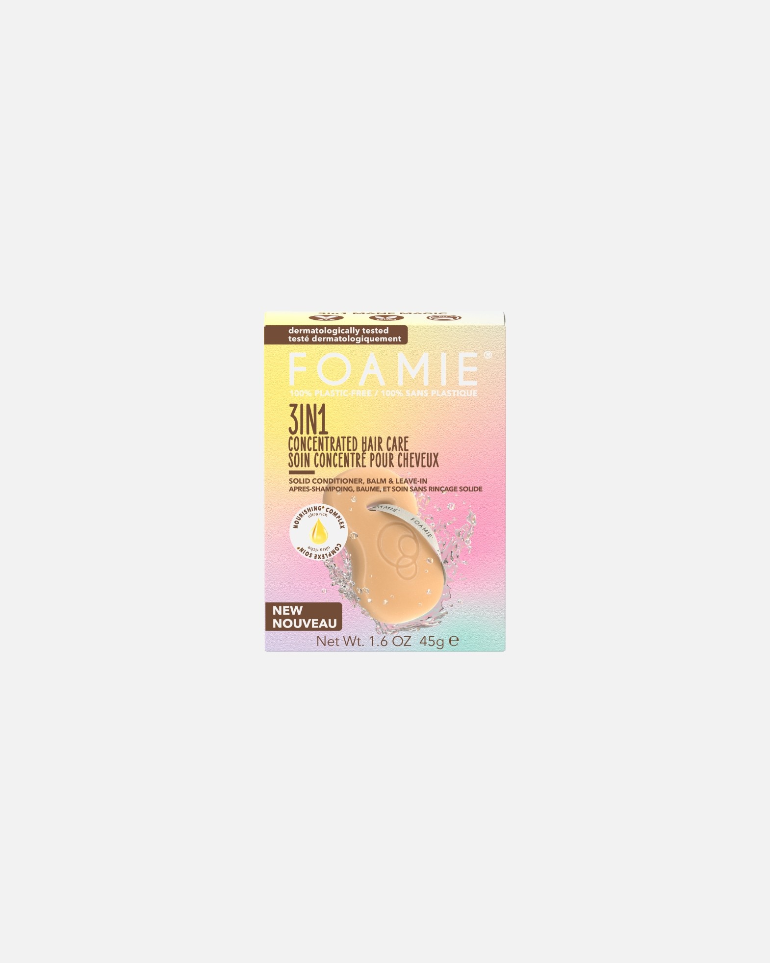FOAMIE Gel za pranje kose i tijela 3 u 1 sapun za njegu – 40 g