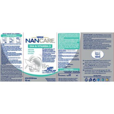 Nancare Nancare DHA i vitamin D 10 ml 10 ml