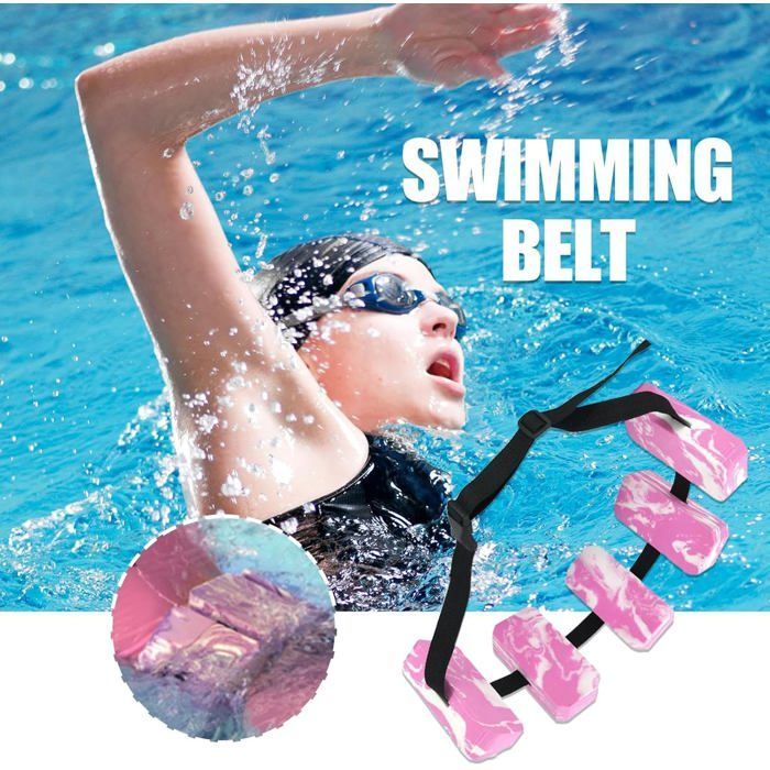 Ceinture de Natation pour Enfant et Adult, Ceinture de Flottaison en Mousse EVA avec Boucle Réglable