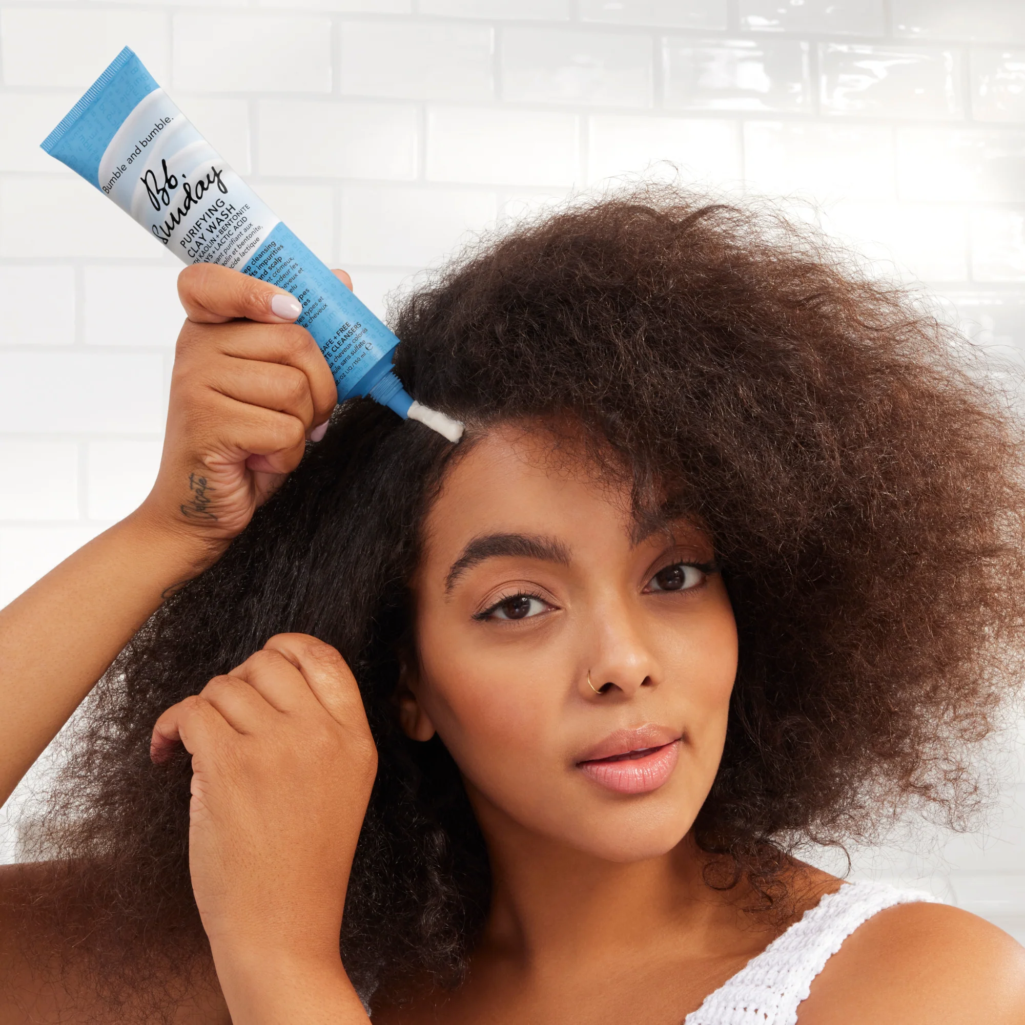 Sunday Purifying Clay Wash - Shampoo Purificante, Trattamento Cuoio Capelluto