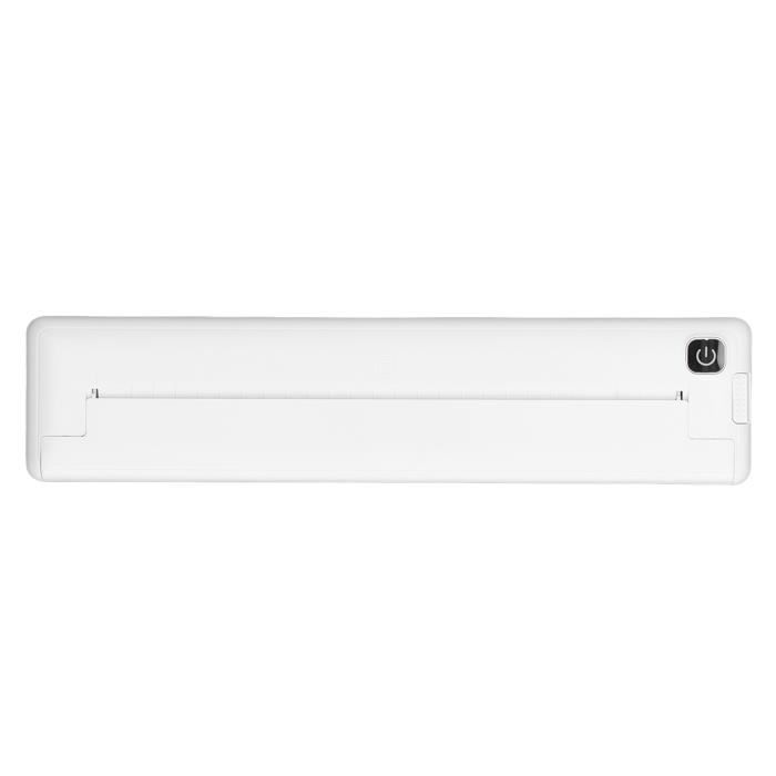 Impresora térmica A4 - QIILU - Sin tinta - 200 ppp - Conectividad inalámbrica - Batería de 1000 mAh