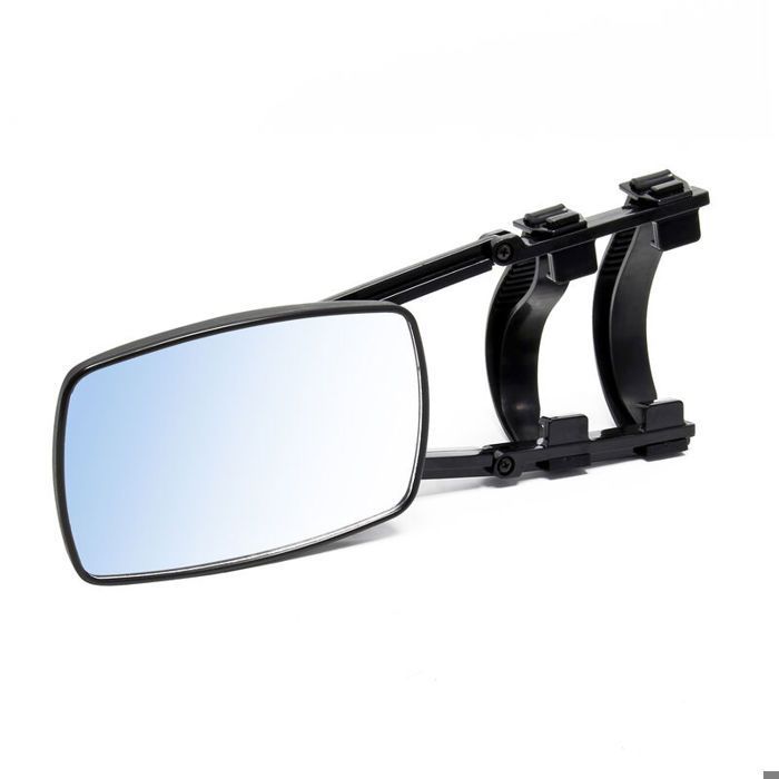 2 espejos retrovisores universales para autocaravanas – 190 x 120 mm – Plegables, ajustables y articulados – Mayor visibilidad – para caravanas