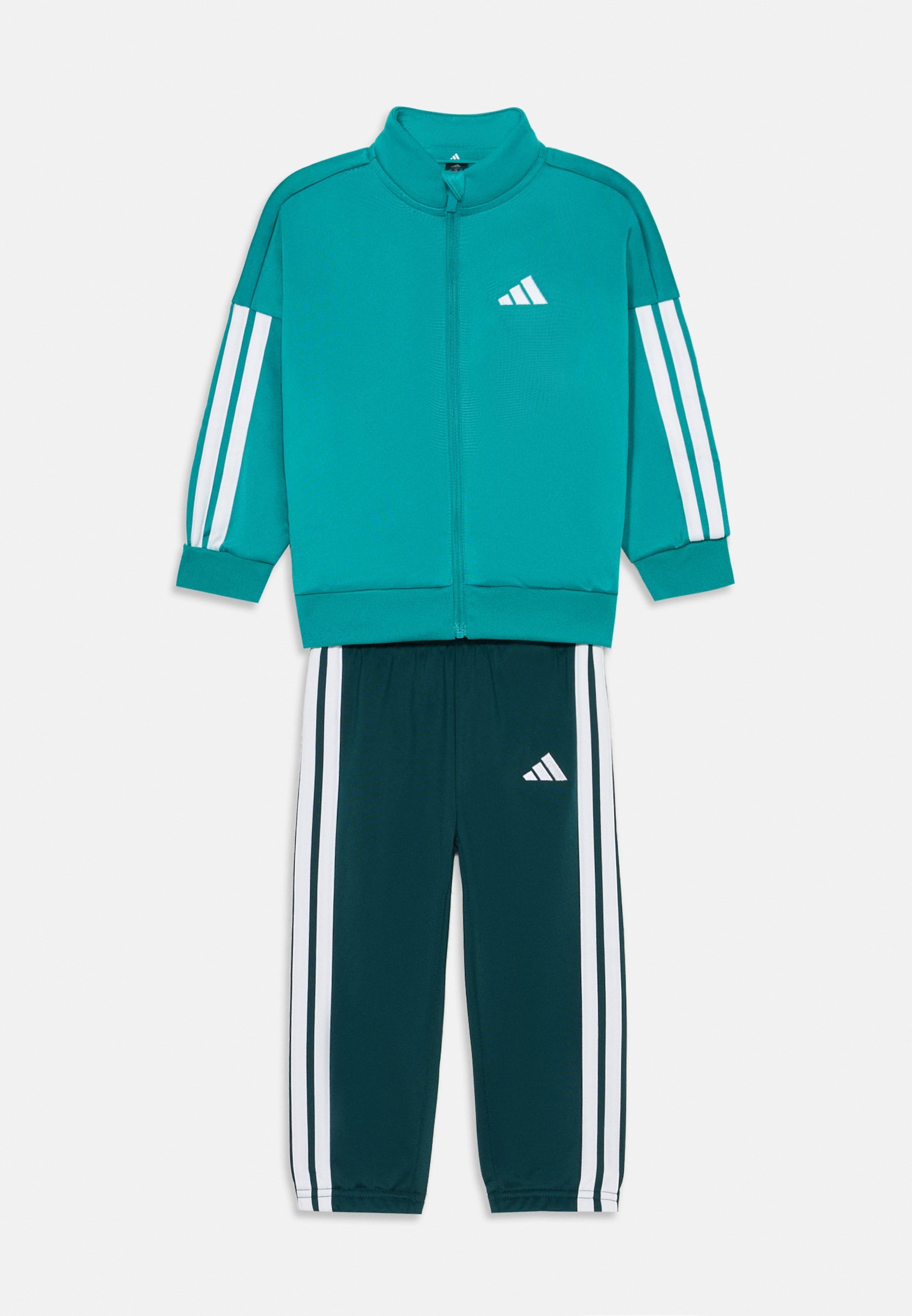 adidas Performance ESSENTIALS CLIMACOOL TRACKSUIT VOOR BABY'S UNISEX - Trainingspak - puur turquoise/wit