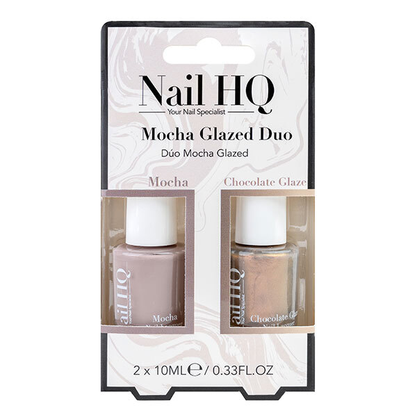 Nail HQ Mocha glazirani duo
