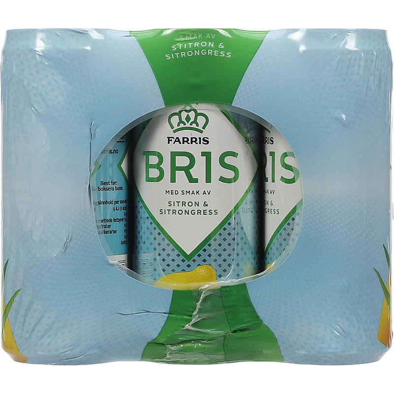 Farris Farris Bris 12-pack 0,33 l Citron/Citrongräs