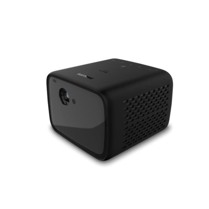 PHILIPS - Videoproiettore portatile Picopix Max TV PPX720/INT - DLP 1080p - 1200 lumen - Nero