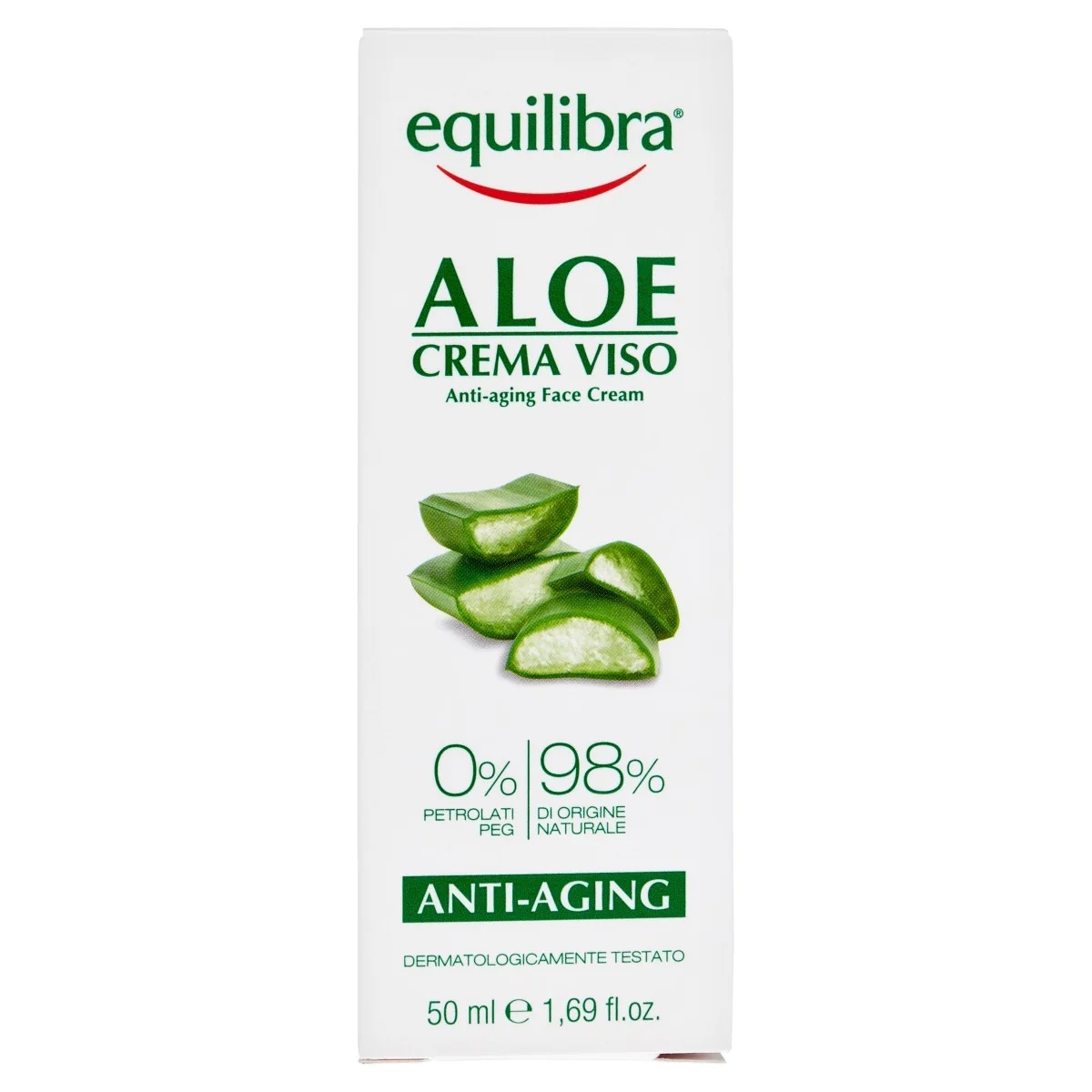 EQUILIBRA Equilibra aaloe vananemisvastane kreem 50 ml Parabeenivaba