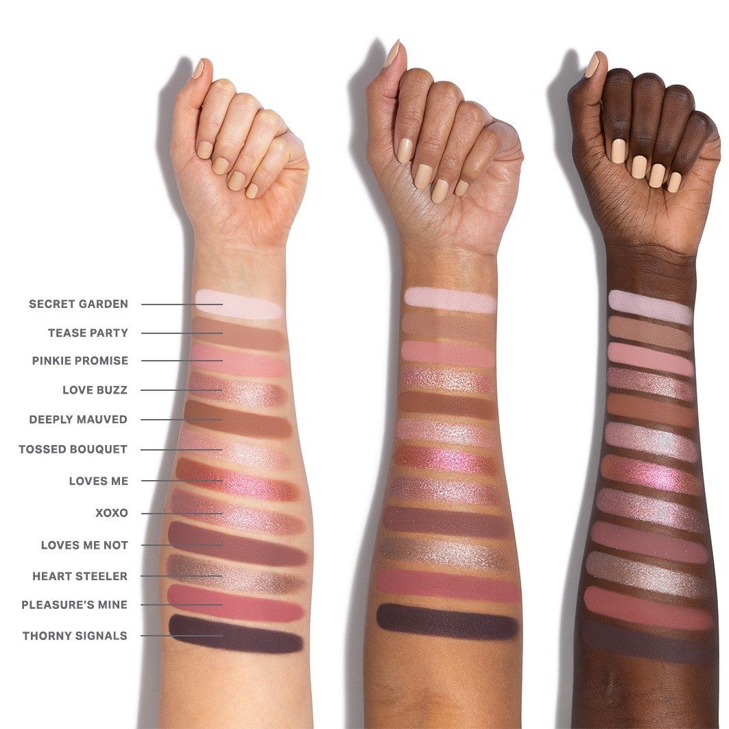 Morphe Oogschaduw Palette Rose Frequency (12 kleuren) - 15 g