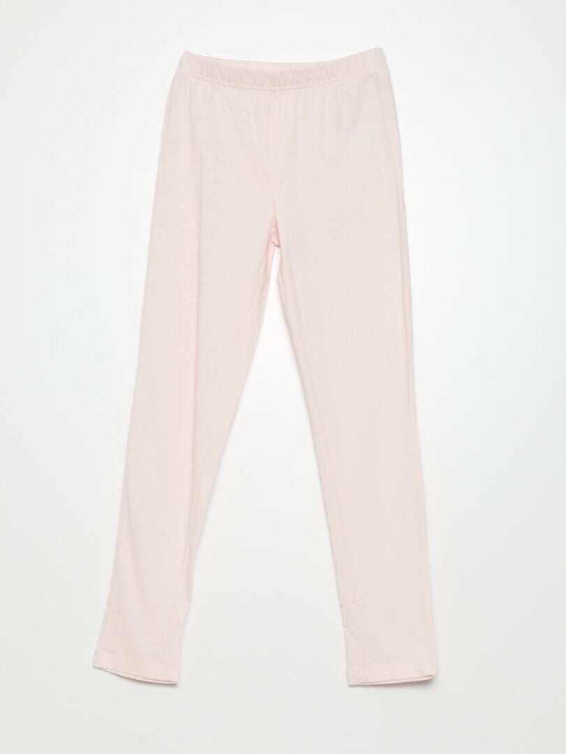 Lange pyjamaset - 2-delig - ROZE