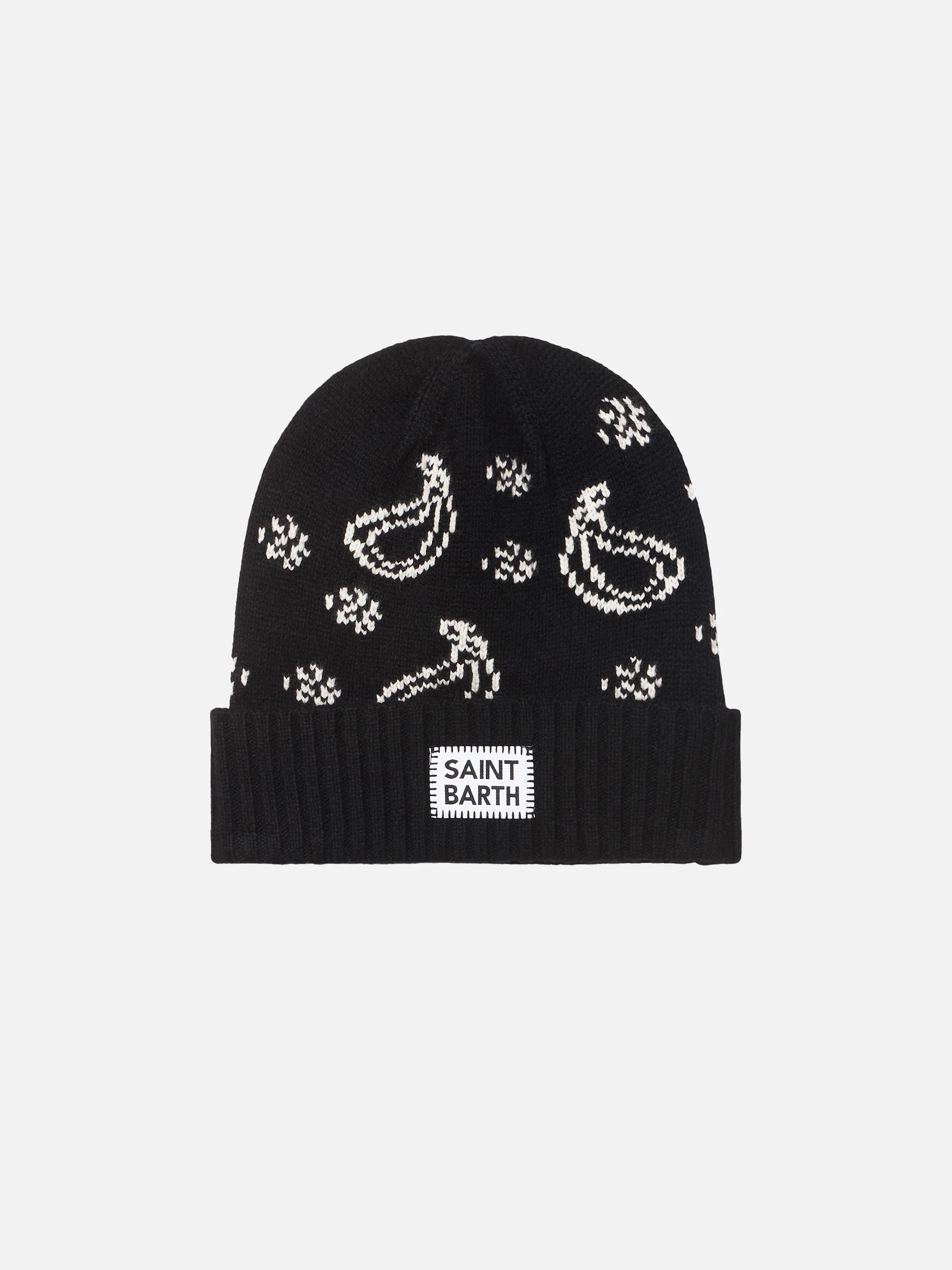 Herenpet met bandana-print