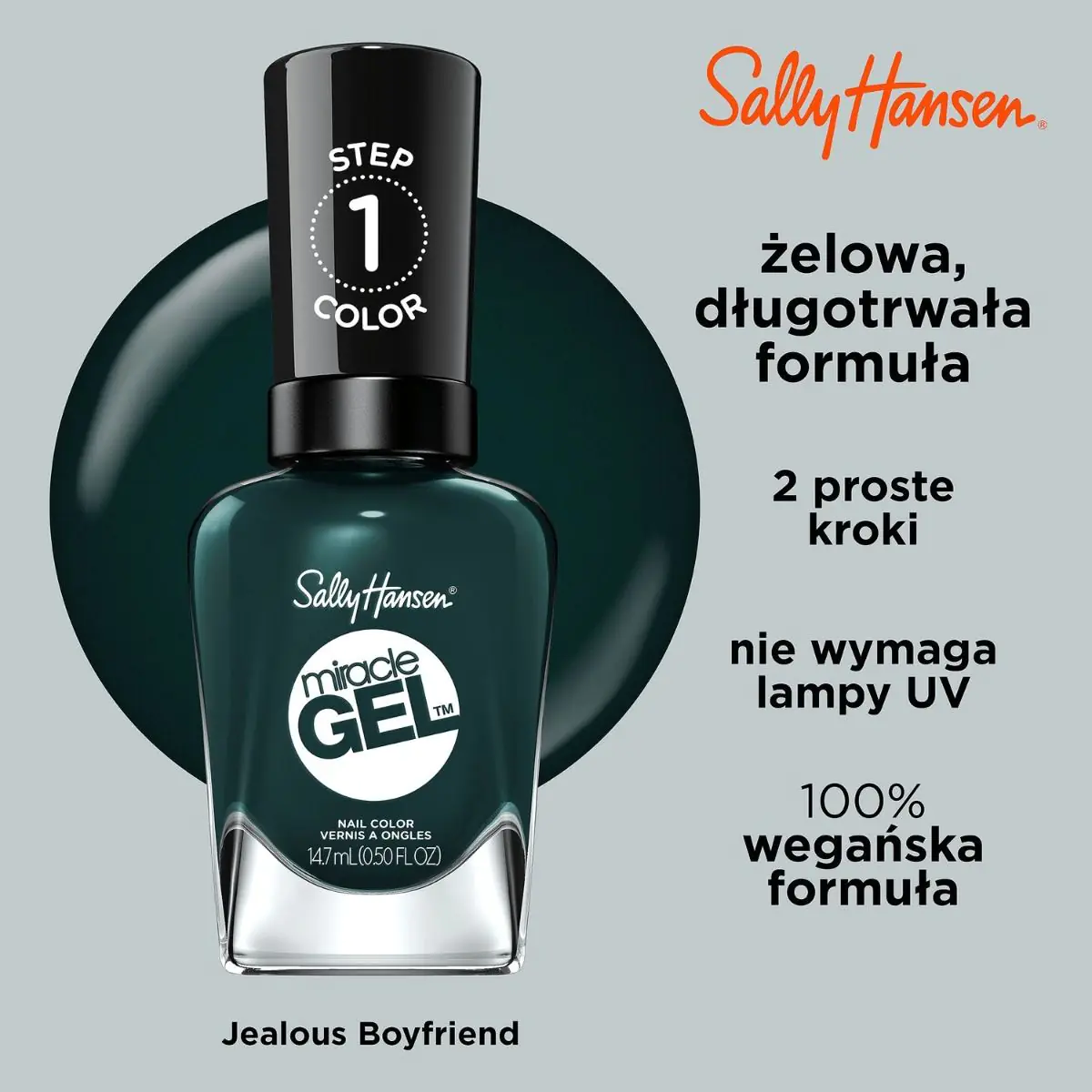 Sally Hansen Miracle Gel 676 lakier do paznokci 14,7ml