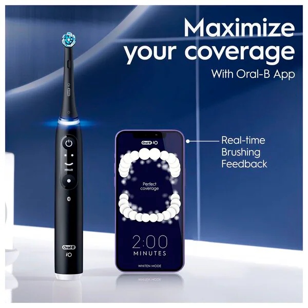 Oral-B iO6 Smile електрична четкица за зубе<br>црна