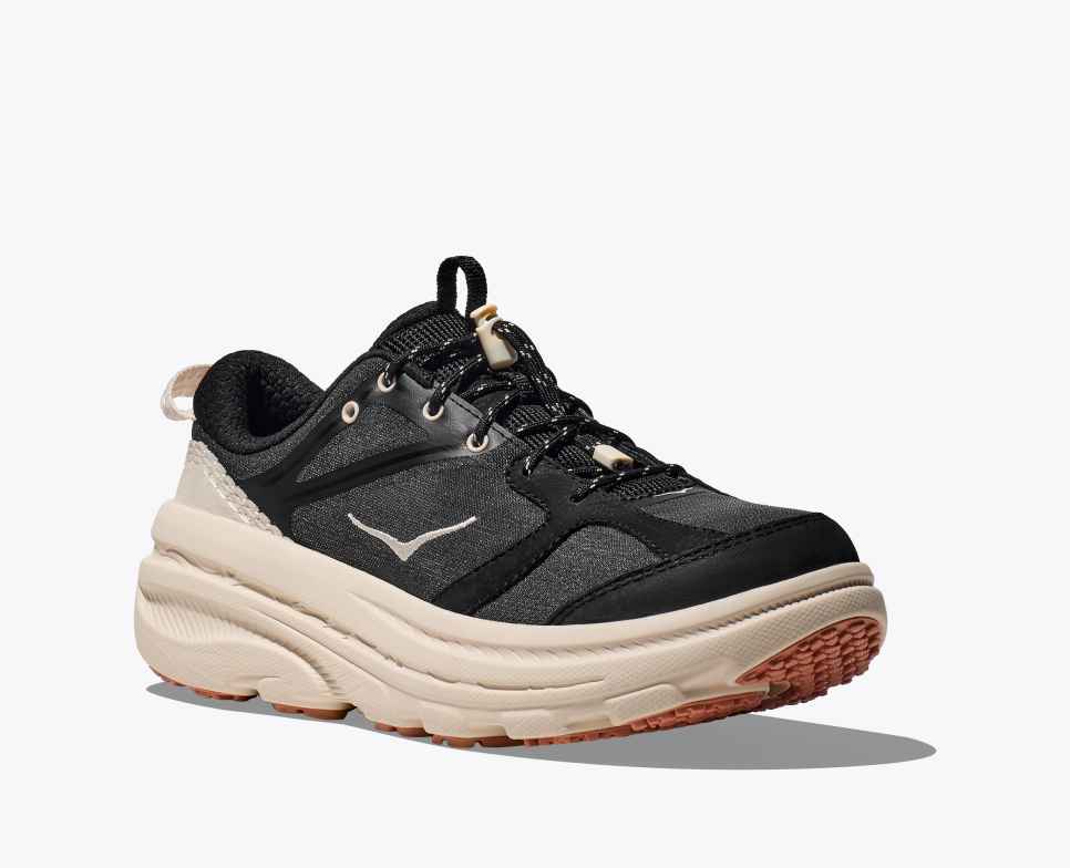 HOKA Bondi B3LS Schwarz / Alabaster
