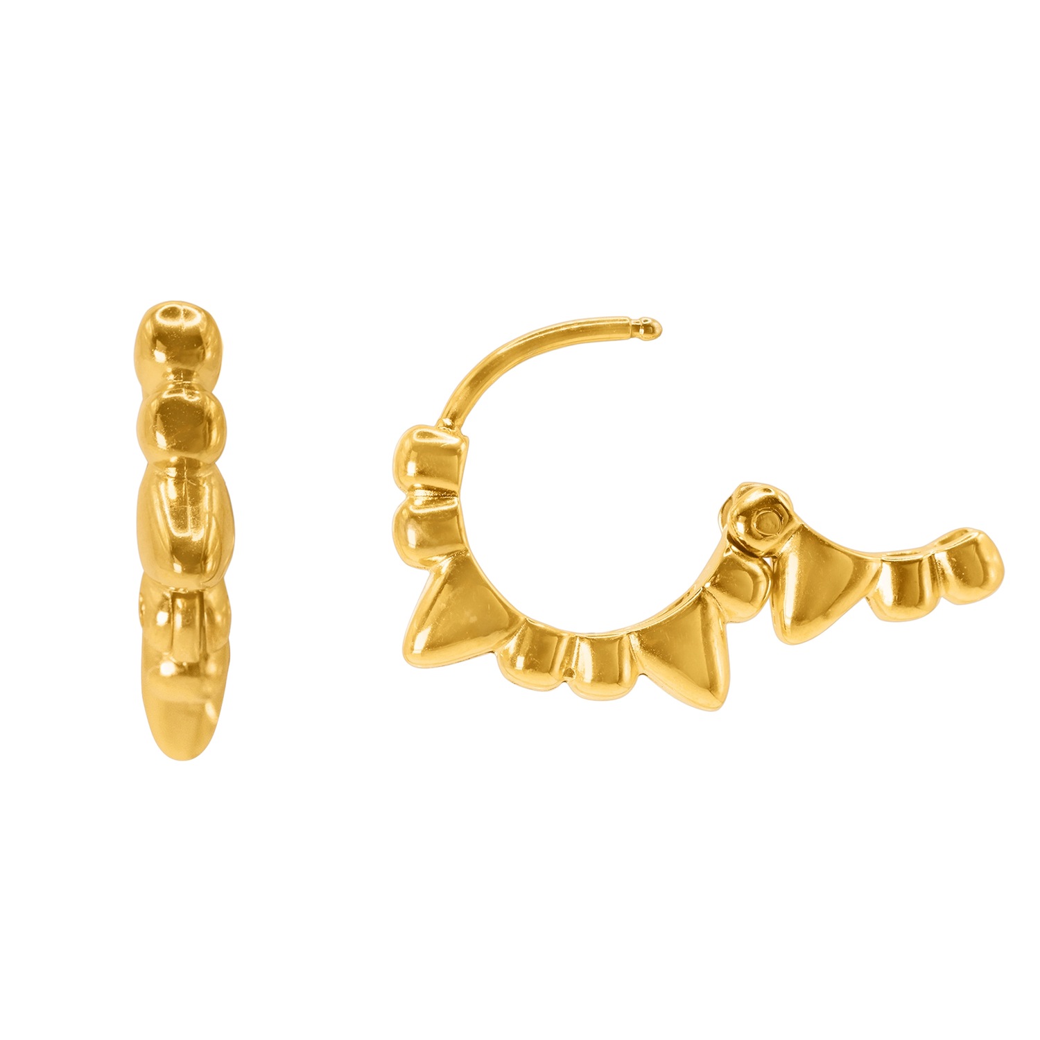 Heideman Boucles d'oreilles Lisbe couleur or