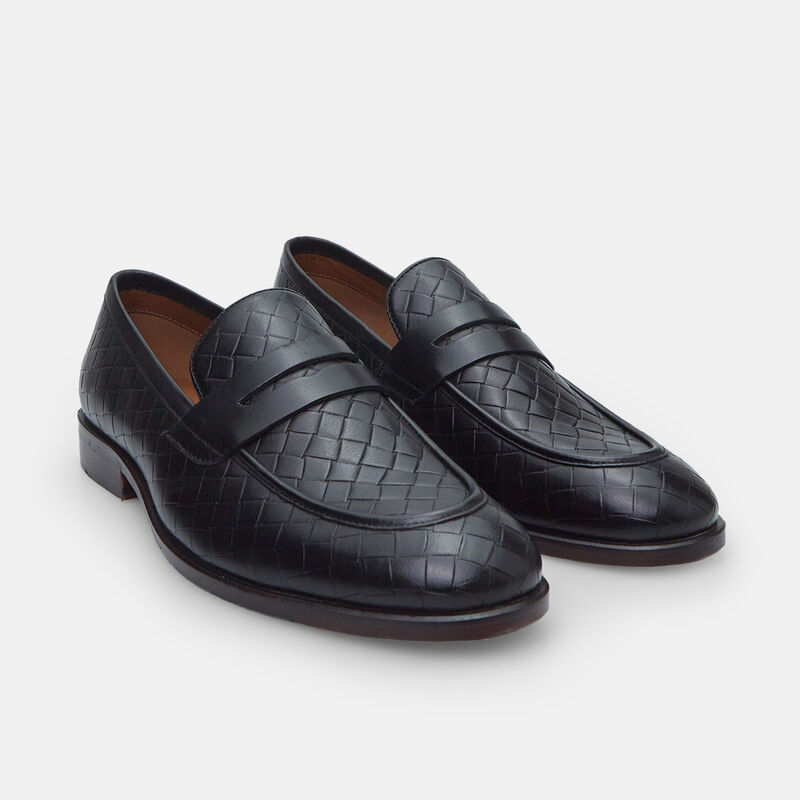BATA Eleganckie skórzane mokasyny męskie