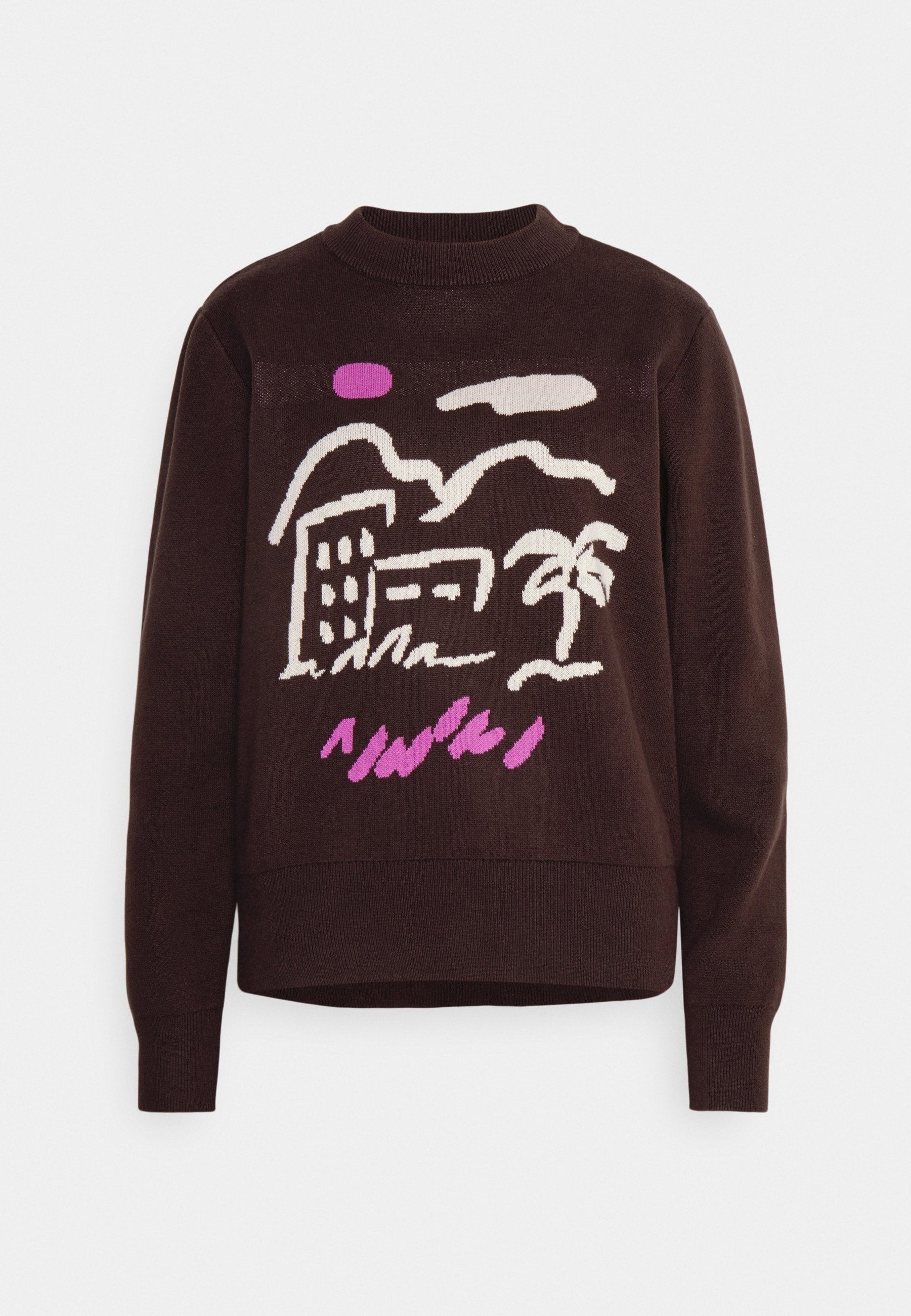 Monki trui - bruin