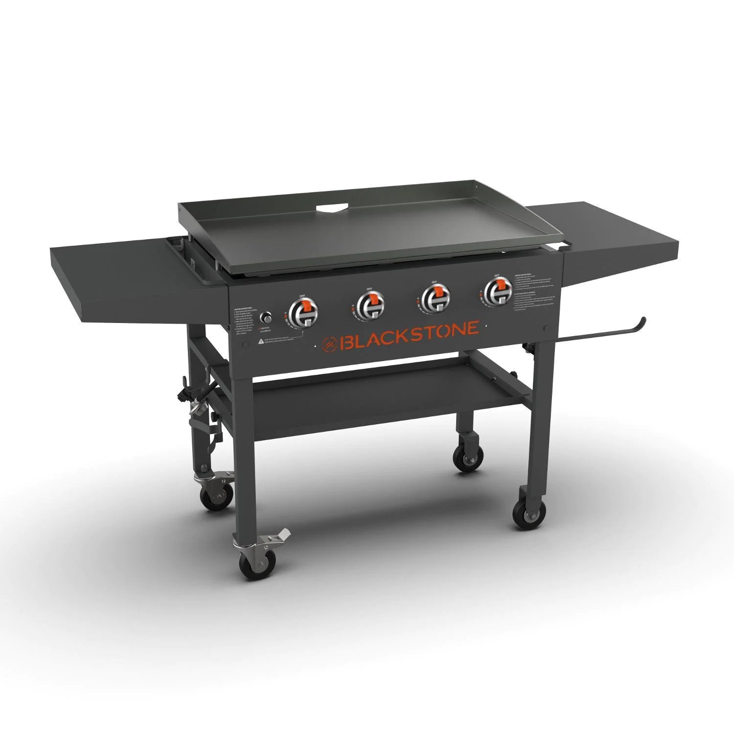 Blackstone Original 36-tommer stegeplade med hårdt låg - 1866