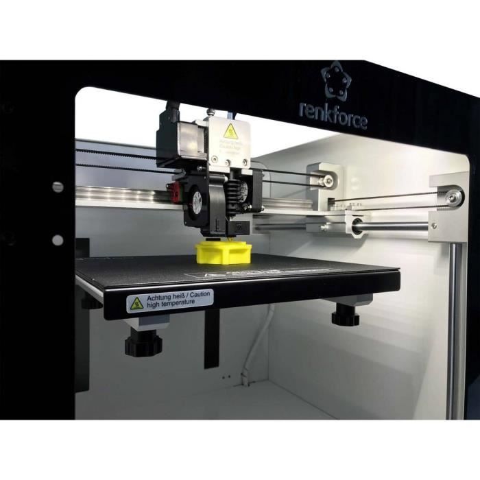 Imprimante 3D - RENKFORCE - PRO3 RF-4318370 - Noir - PLA - FDM