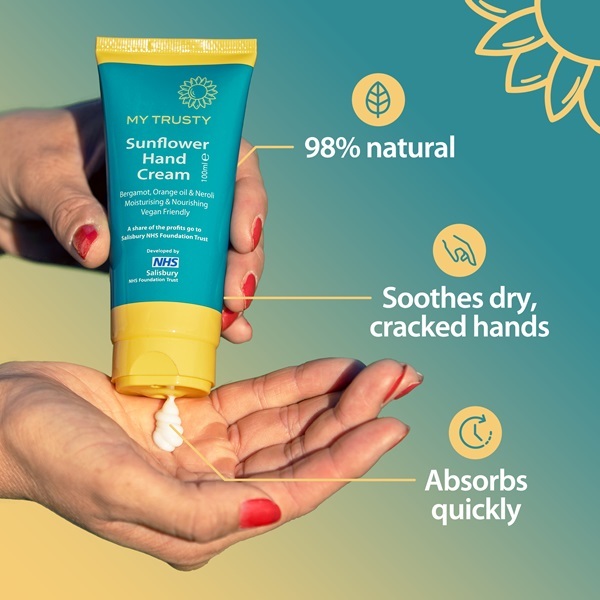 Meine bewährte Sonnenblumen-Handcreme, Bergamotte & Orange, 100 ml