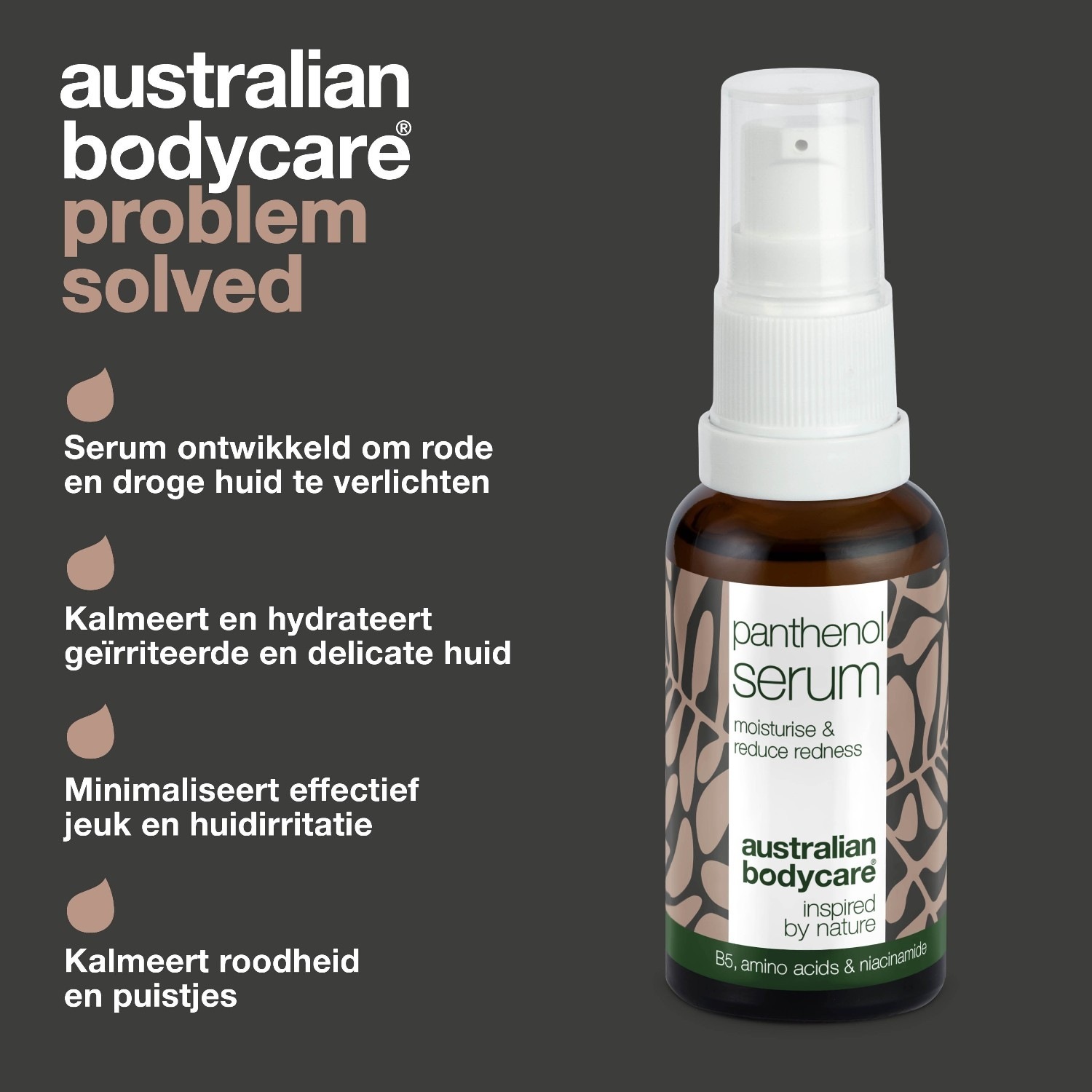 Hydratačné sérum Australian Bodycare s pantenolom – 30 ml