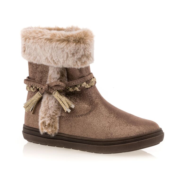 Botas/botines beige para niña