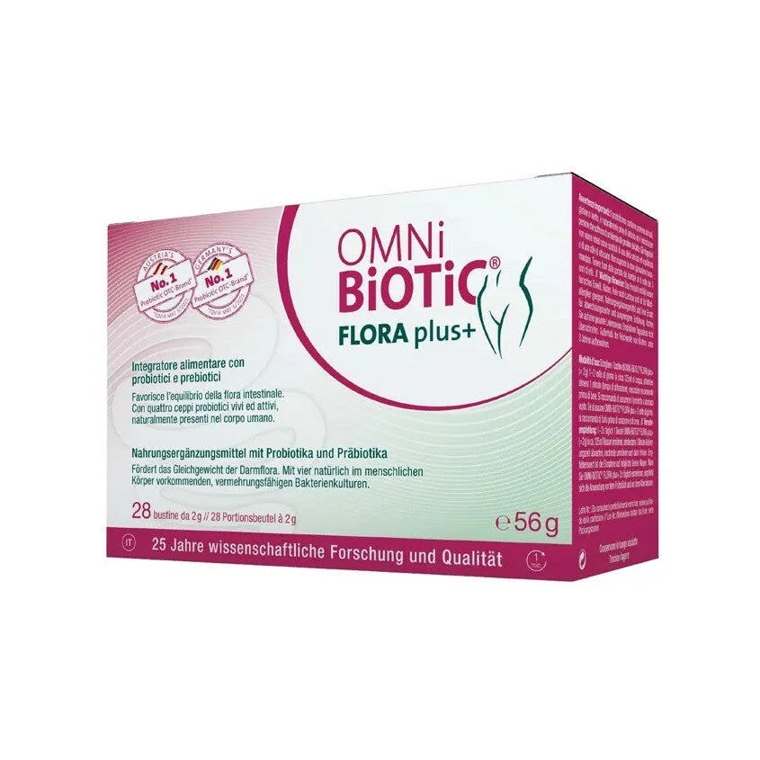 Omni Biotic Flora Plus+ 28 zakjes van 2 g