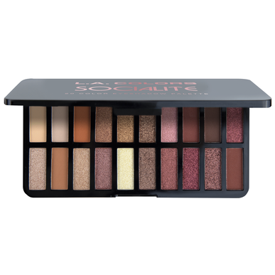 LA COLORS Party Socialité Øyenskyggepalett 1 enhet 1 enhet
