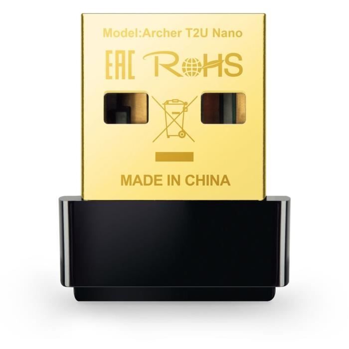 WIFI/BLUETOOTH-STICK TP-Link Archer T2U Nano WiFi-stick (EU)