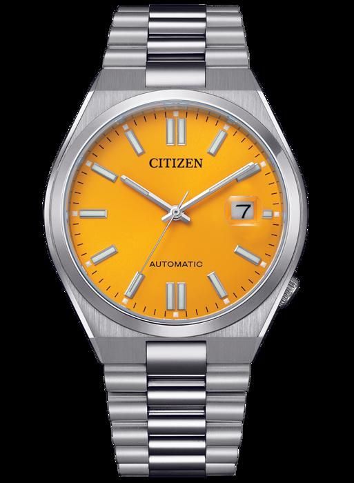Citizen Men's Watch - NJ0150-81Z - Silver Stainless Steel - 5 ATM - Calendar and Luminous Hands