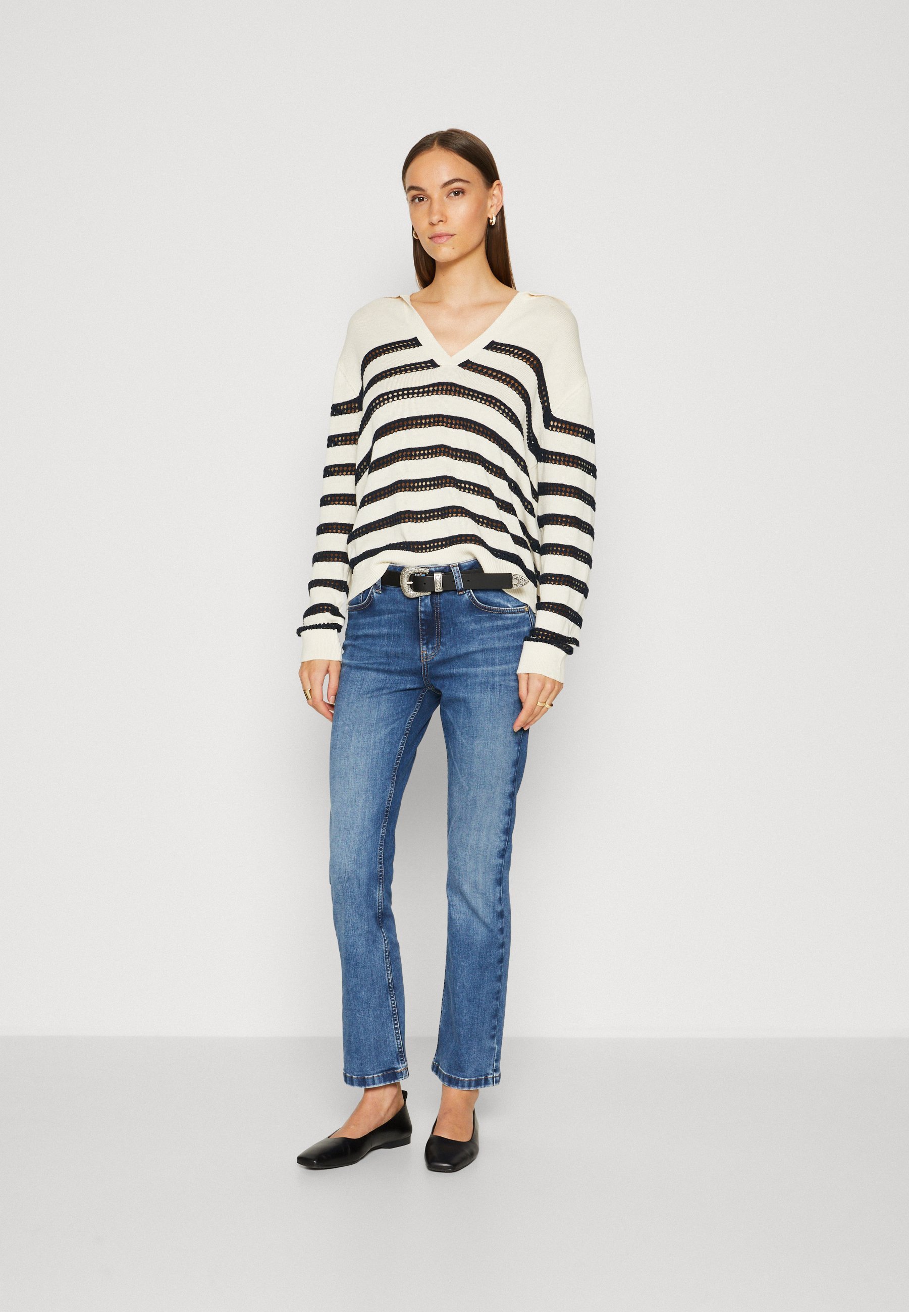 Mos Mosh IMERA - Jeans a gamba dritta - blu
