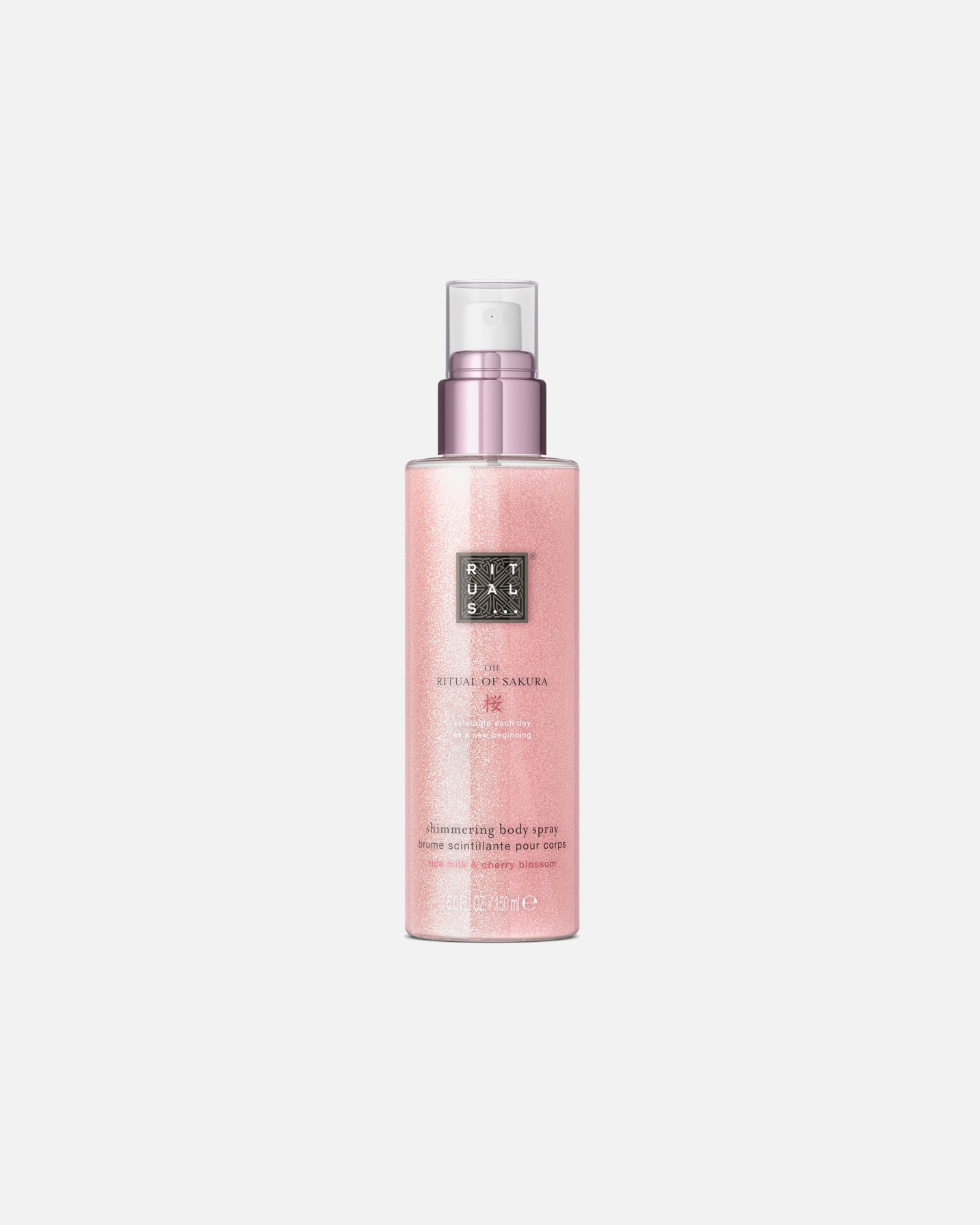 Rituals sprej za tijelo The Ritual of Sakura Shimmering - 150 ml