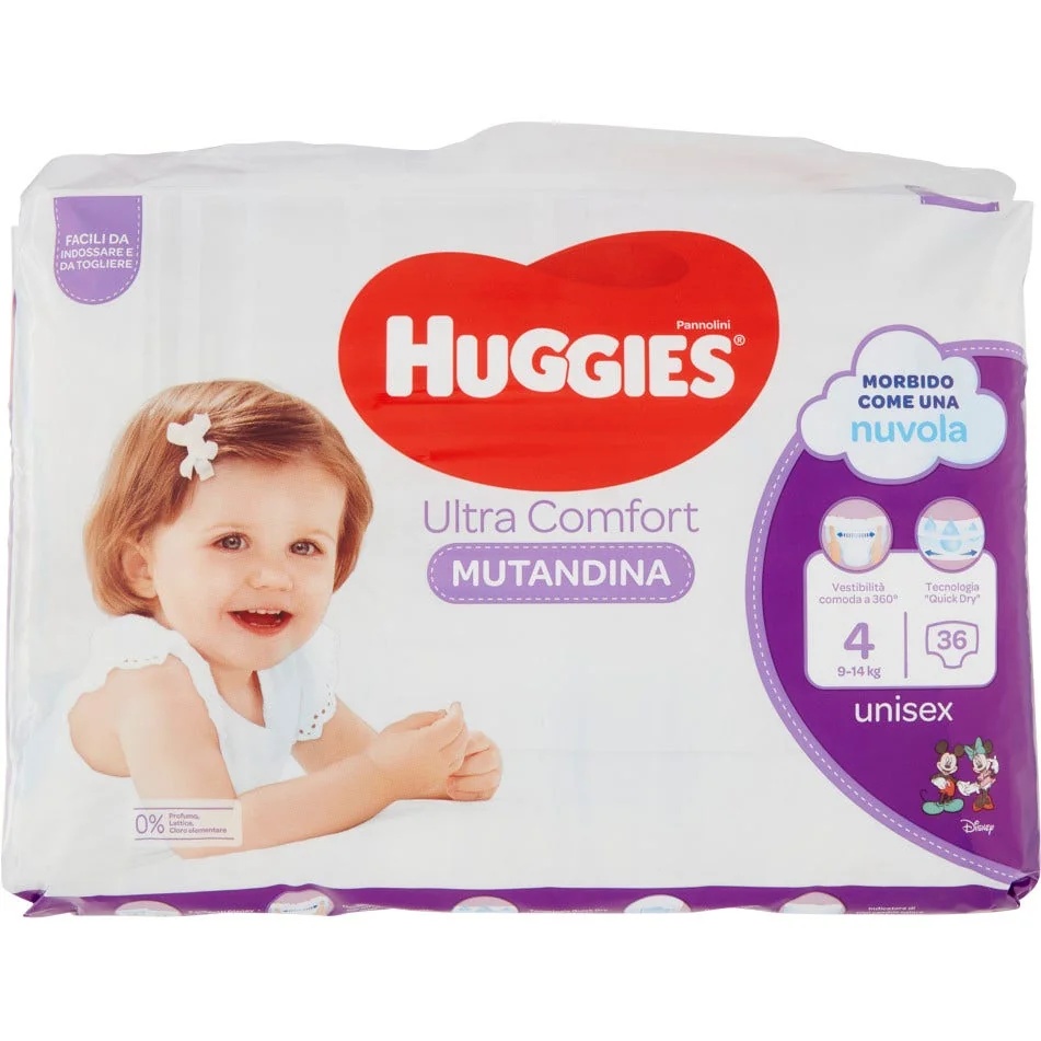Huggies Windelhosen, 4 Stück, 36 Stück