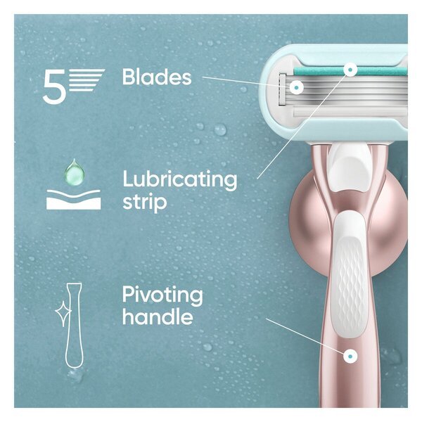 Gillette Venus Pro Smooth Sensitive britvice za popek<br>3 kosi