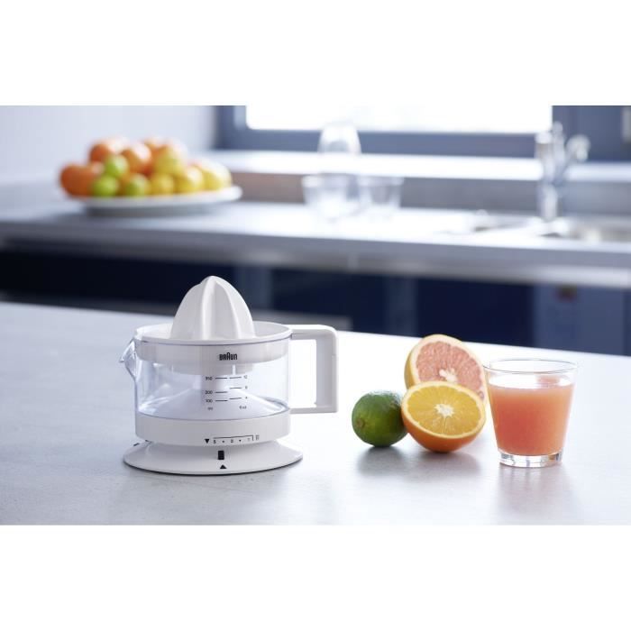 Braun Zitruspresse, Braun CJ3000WH Weiß