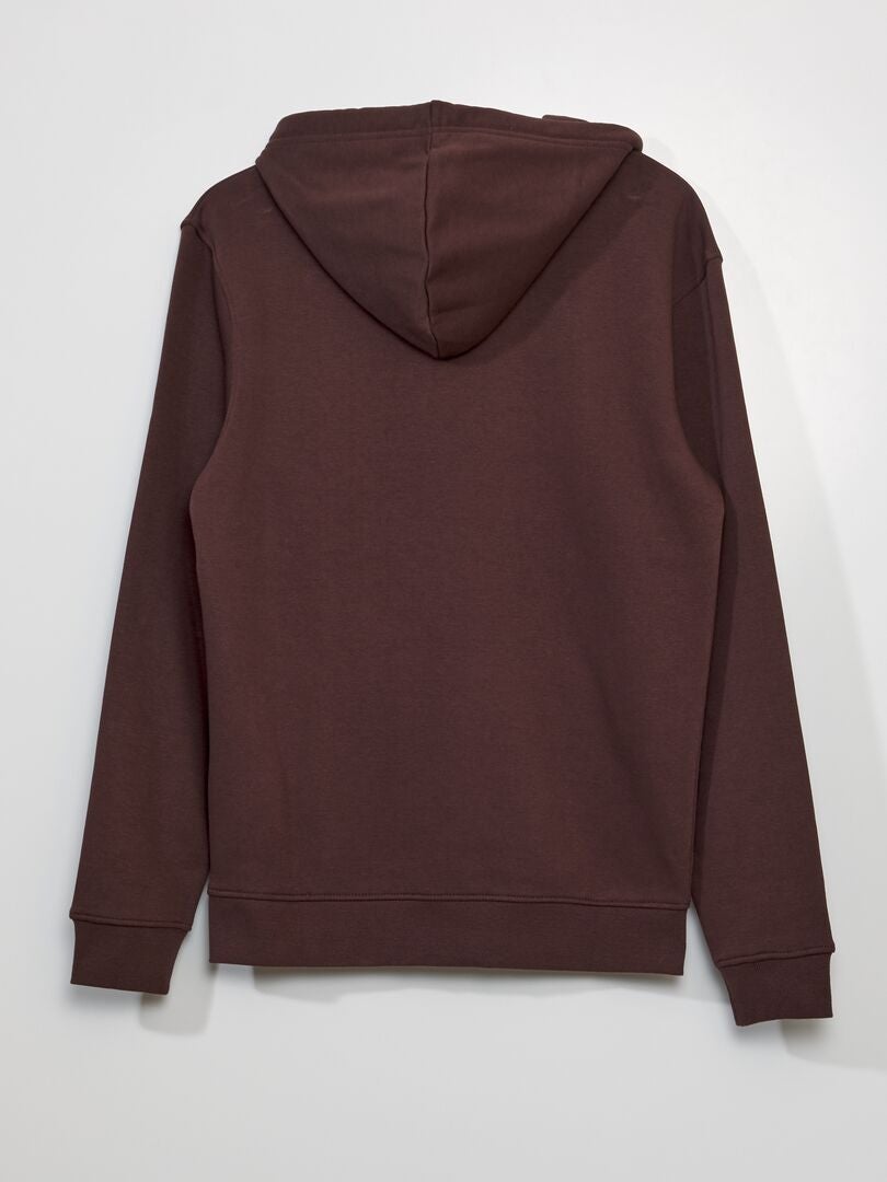 Fleece hoodie - BRUIN
