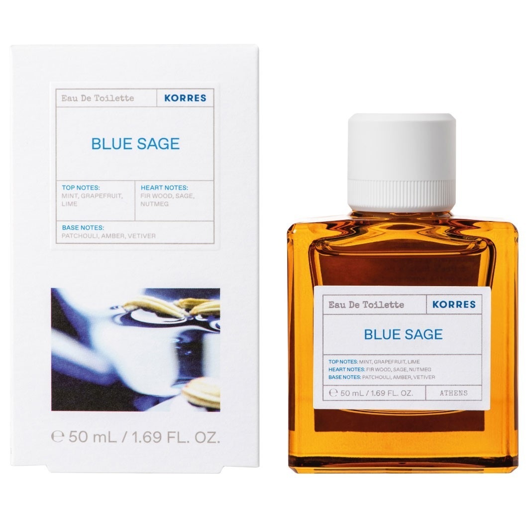 KORRES Eau de Toilette toaletna voda Blue Sage – 50 ml