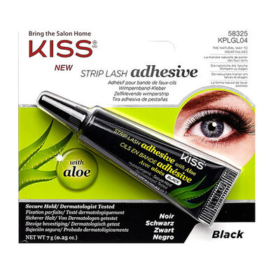 Kiss Ever Aloe Vera -lateksiripset, mustat, 1 kpl, 1 kpl