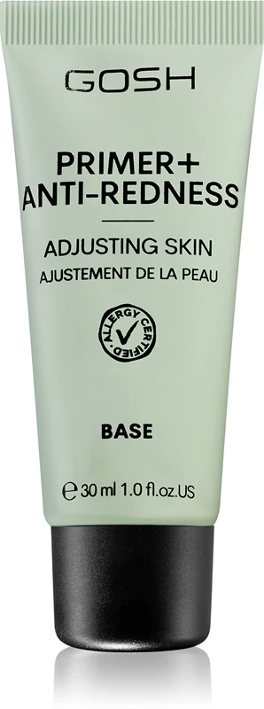GOSH COPENHAGEN Primer Plus + Make-up-Basis zur Reduzierung von Rötungen