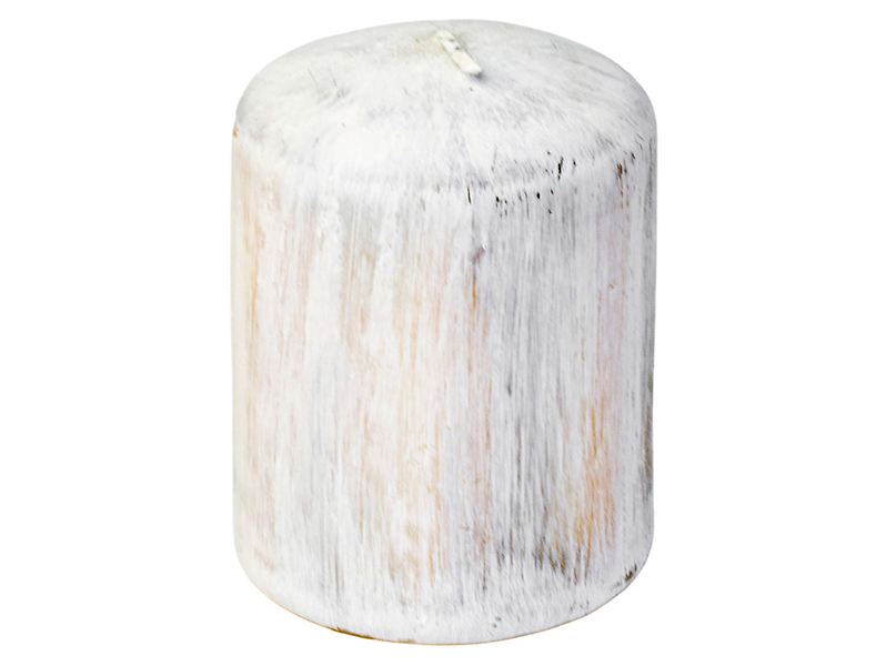 Świeca pieńkowa White Wood 8 cm