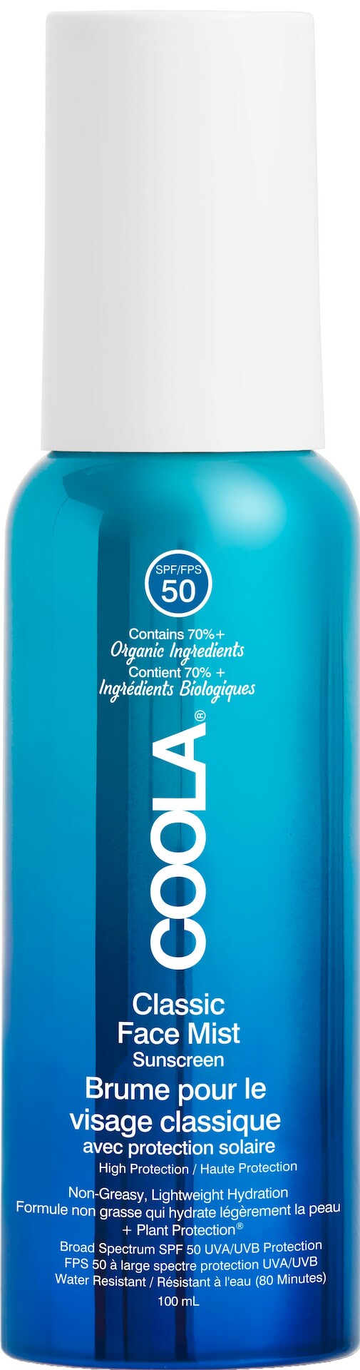 Klasična maglica za lice SPF50 100 ml - COOLA